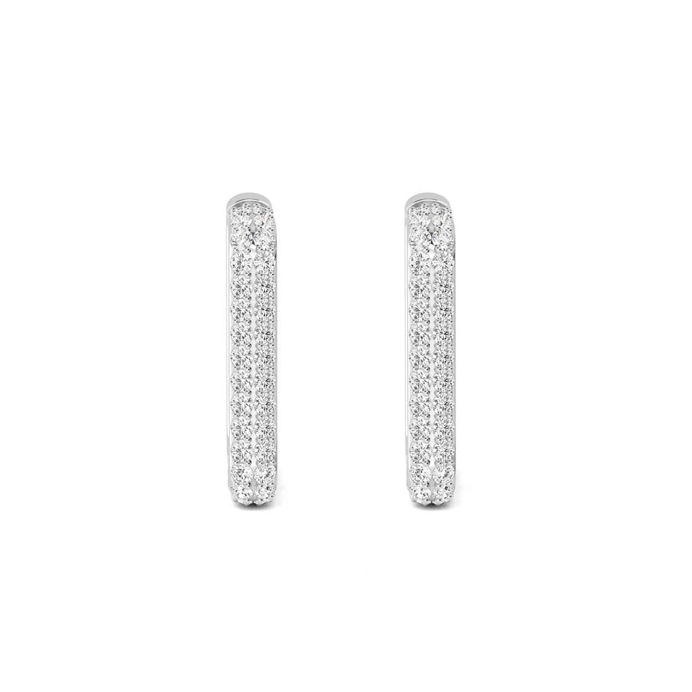 18K White Gold